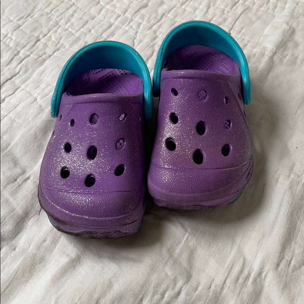 Girls casual summer sparkle  slides